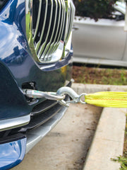 Load image into Gallery viewer, 4.5 Ton Polyester Tow Strap Rope 2 Hooks 10000lb Towing Recovery