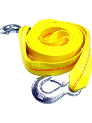 Load image into Gallery viewer, 4.5 Ton 2 Inch x 30 Ft. Polyester Tow Strap Rope 2 Hooks 9000lb Towing Recovery