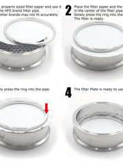 Load image into Gallery viewer, Tri Clamp Filter Ring for Filter Plate 304 Stainless Steel