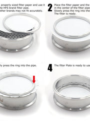 Load image into Gallery viewer, Tri Clamp Filter Ring for Filter Plate 304 Stainless Steel