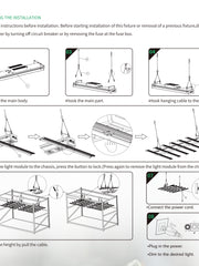 Load image into Gallery viewer, LED Grow Light IR Full Spectrum Panel 650W 6 Light Bar