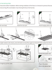 Load image into Gallery viewer, LED Grow Light IR Full Spectrum Panel 820W 8 Light Bar