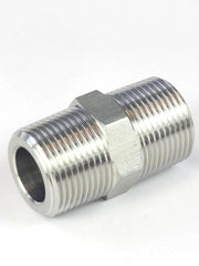 Load image into Gallery viewer, 10PCS 1/2" NPT Male Threaded Hex Nipple Adapter Stainless Steel 304
