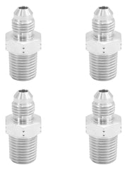 Load image into Gallery viewer, 4PCS 1/4" NPT Male to 1/4" JIC Male Flared Tube Fitting Carbon Steel