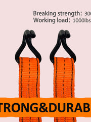 Load image into Gallery viewer, 4PC 1-1/2"x15 ft Heavy Duty Ratchet Cargo Tie Down Straps 3000lbs J-Hooks