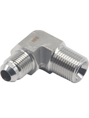 Load image into Gallery viewer, JIC Male to NPT Male Pipe 90 ° Elbow Stainless Steel 304