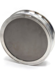 Load image into Gallery viewer, Tri Clamp Filter Plate, End plate with 0.5um, 1um or 5 um Filter 304 Stainless Steel