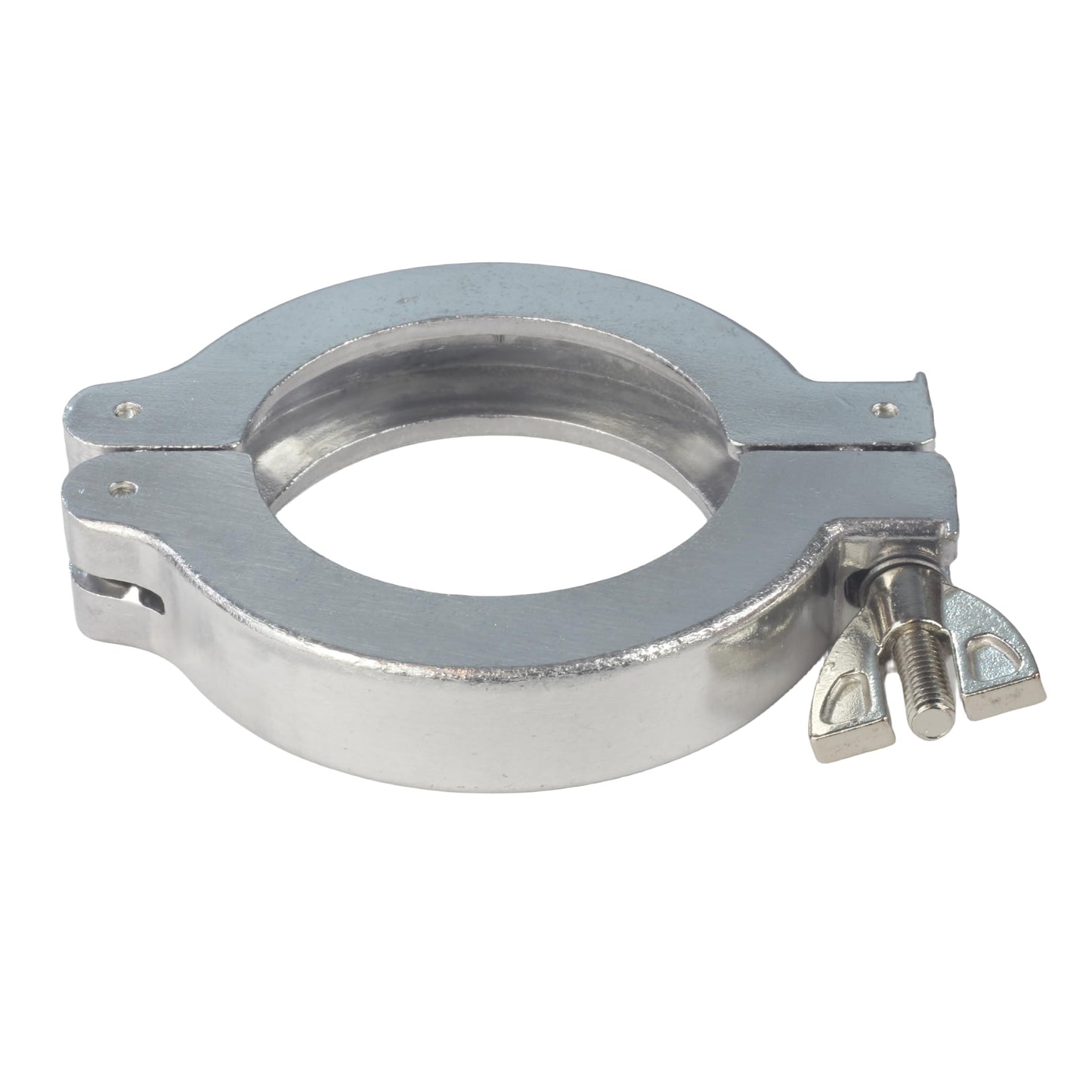 ISO-KF Flange Quick Clamp Wing Nut with Centering O-Ring Aluminum