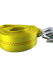 Load image into Gallery viewer, 4.5 Ton Polyester Tow Strap Rope 2 Hooks 10000lb Towing Recovery