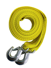 Load image into Gallery viewer, 4.5 Ton Polyester Tow Strap Rope 2 Hooks 10000lb Towing Recovery
