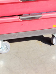 Load image into Gallery viewer, Caster 5" x 1-1/4" Plate Swivel with Brake Polypropylene Hub Wheel