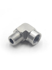 Load image into Gallery viewer, 1/2" Female NPT to 1/2" Male NPT Elbow 90° Flare Pipe Fitting 304 Stainless Steel