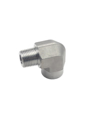 Load image into Gallery viewer, 1/2" Female NPT to 1/2" Male NPT Elbow 90° Flare Pipe Fitting 304 Stainless Steel