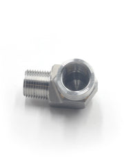Load image into Gallery viewer, 1/2" Female NPT to 1/2" Male NPT Elbow 90° Flare Pipe Fitting 304 Stainless Steel
