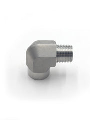 Load image into Gallery viewer, 1/2" Female NPT to 1/2" Male NPT Elbow 90° Flare Pipe Fitting 304 Stainless Steel