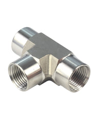 Load image into Gallery viewer, Female NPT 3 Way Tee Fittings Stainless Steel 304