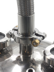 Load image into Gallery viewer, 1.5" Tri Clamp Stainless Braided Hose 300 PSI