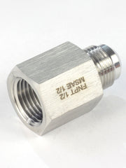 Load image into Gallery viewer, Female NPT to Male SAE Reducer Adapter - Multiple Sizes Stainless Steel 304