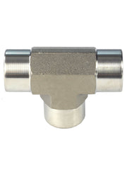 Load image into Gallery viewer, Female NPT 3 Way Tee Fittings Stainless Steel 304