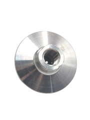 Load image into Gallery viewer, 1.5" Tri Clamp Flat Lid w/ 1/4" Female NPT, 1" Spray Ball