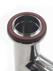 Load image into Gallery viewer, KF/NW Stainless Steel Centering Ring - BUNA Gasket