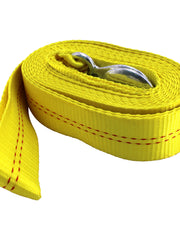 Load image into Gallery viewer, 4.5 Ton Polyester Tow Strap Rope 2 Hooks 10000lb Towing Recovery