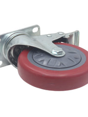 Load image into Gallery viewer, 5-Inch Swivel Plate Caster Wheels Set of 4 with 1500lbs Loads Capacity