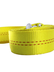 Load image into Gallery viewer, 4.5 Ton Polyester Tow Strap Rope 2 Hooks 10000lb Towing Recovery