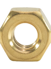 Load image into Gallery viewer, Thread Hex Nuts 1/4"-20, Solid Brass Hex Nut (50 Pack)