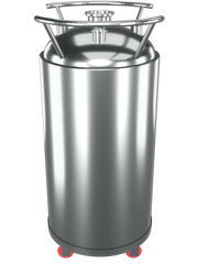 Load image into Gallery viewer, 314 L, Jacketed Vertical Storage Tank ASME Certificate, 250 PSI