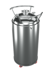 Load image into Gallery viewer, 314 L, Jacketed Vertical Storage Tank ASME Certificate, 250 PSI