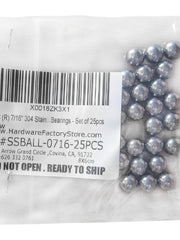 Load image into Gallery viewer, 25Pcs 7/16" Ball Bearings Stainless Steel 304