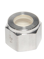 Load image into Gallery viewer, Compression Fitting Nut Adaptor Collar 1/2" Tube OD Stainless Steel 316