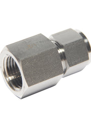 Load image into Gallery viewer, Compression Tube Fitting 1/2" Tube OD x 1/2" NPT Female Connector 316 Stainless Steel