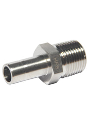Load image into Gallery viewer, 1/2" OD Tube Stub x 1/2" Male NPT Adapter Stainless Steel 316