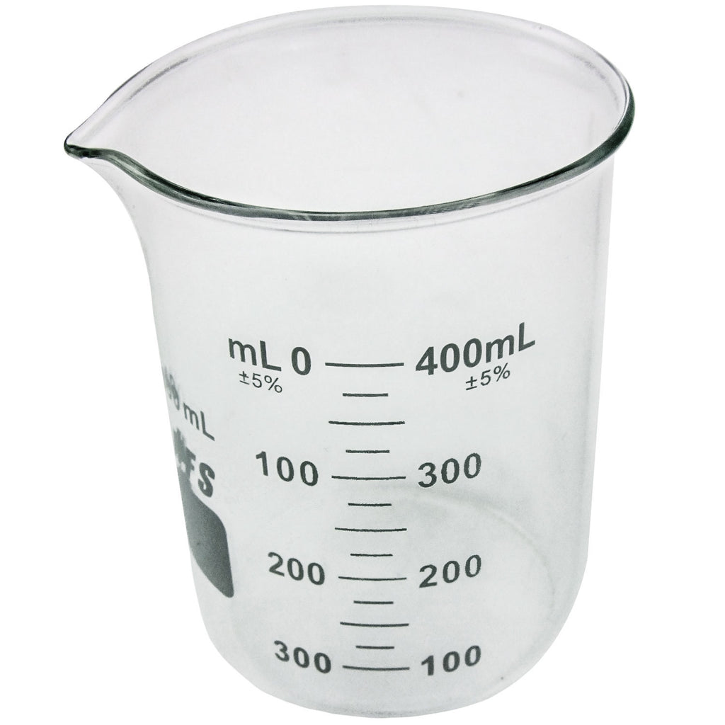 Beakers, Borosilicate Glass, 400-mL