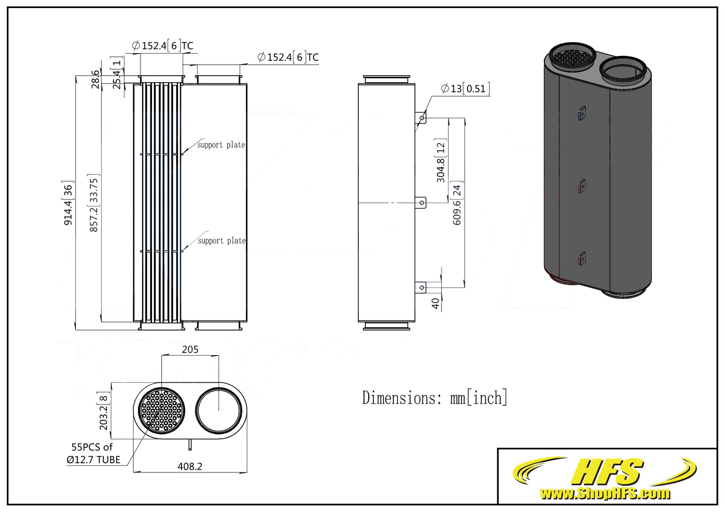 Double Sleeve Condensor / Recovering Rate : 5lbs a min. (55 of 1/2" Tube)