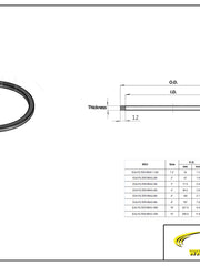 Load image into Gallery viewer, Tri Clamp Filter Ring for Filter Plate 304 Stainless Steel