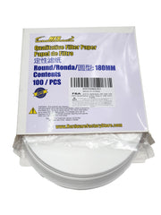 Load image into Gallery viewer, Filter Papers Round 180mm 100PCS Ashless Qualitative Slow to Fast 1um-20um