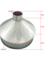 Load image into Gallery viewer, Stainless Steel Funnel - 3'' Output