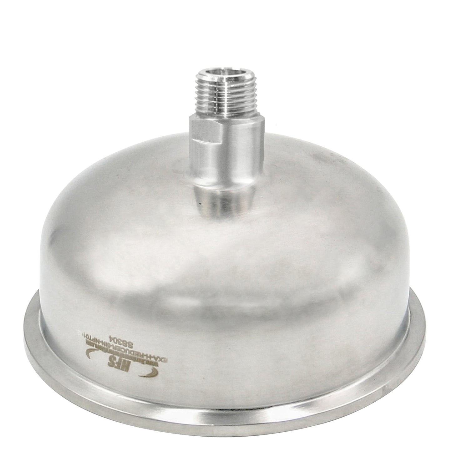 Tri Clamp To NPT Female/Male Hemispherical Bowl Reducers