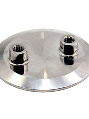 Load image into Gallery viewer, Extraction Tank Lid Tri Clamp 6" w/ (2) 1/4" FNPT