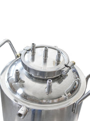 Load image into Gallery viewer, 65 L, (75 lbs. Refrigerant), Jacketed Storage Vessel With Condenser