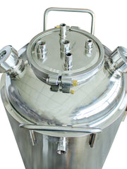 Load image into Gallery viewer, 160 L, (175 lbs. Refrigerant), Jacketed Storage Vessel With Condenser