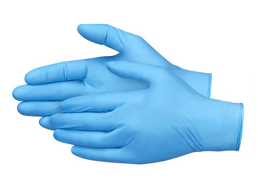 Nitrile Glove Powder-Free 100pcs / Box Blue