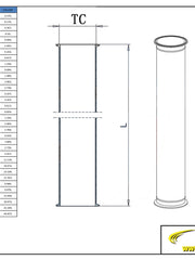 Load image into Gallery viewer, 1.5'' Tri Clamp Sanitary Spool
