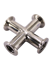 Load image into Gallery viewer, KF / NW 4 Way Cross Vacuum Fitting