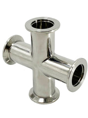 Load image into Gallery viewer, KF / NW 4 Way Cross Vacuum Fitting