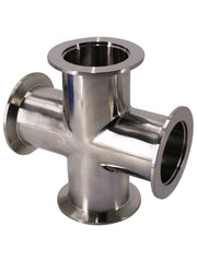 Load image into Gallery viewer, KF / NW 4 Way Cross Vacuum Fitting