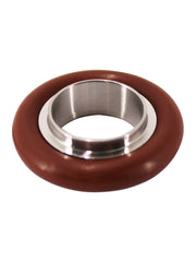 Load image into Gallery viewer, KF/NW Stainless Steel Centering Ring - BUNA Gasket